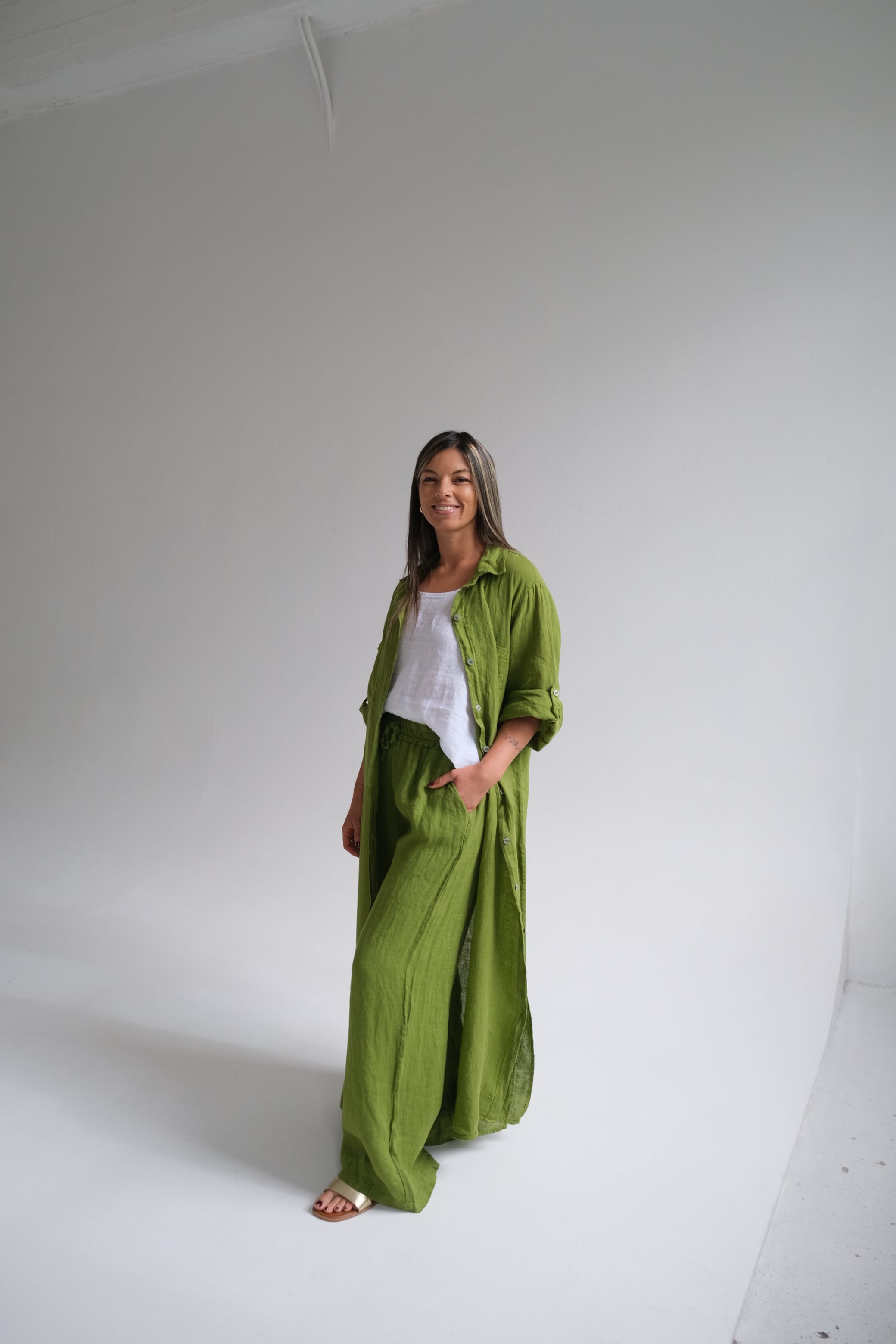 Camisola Artemisa Pistacho