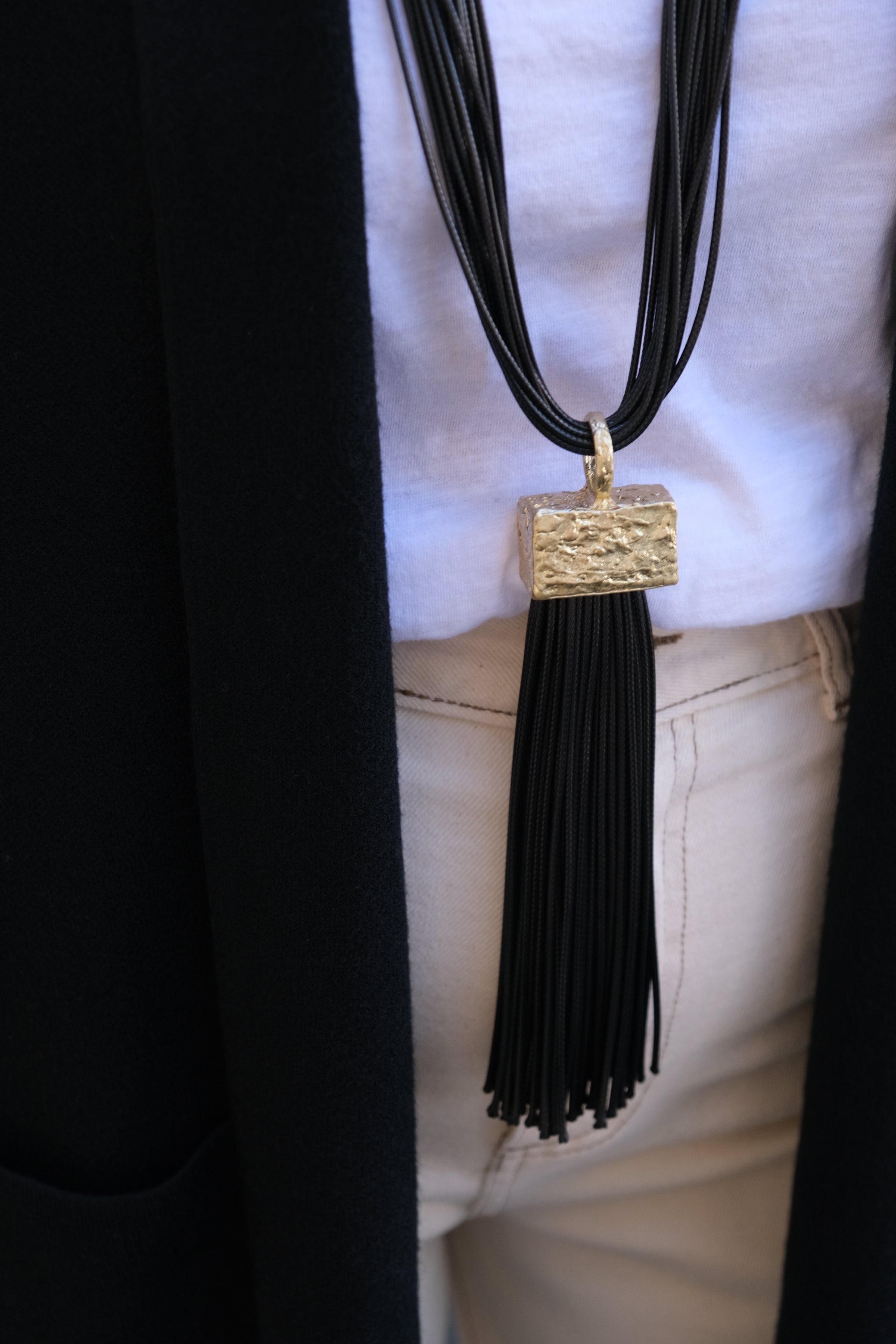 Collar Fleco Negro