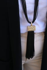 Collar Fleco Negro