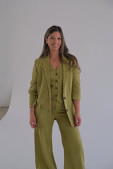 Blazer pistacho Cápsula