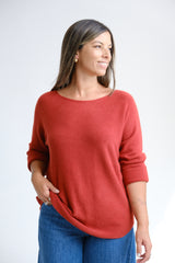 Sweater Comodín Terracota