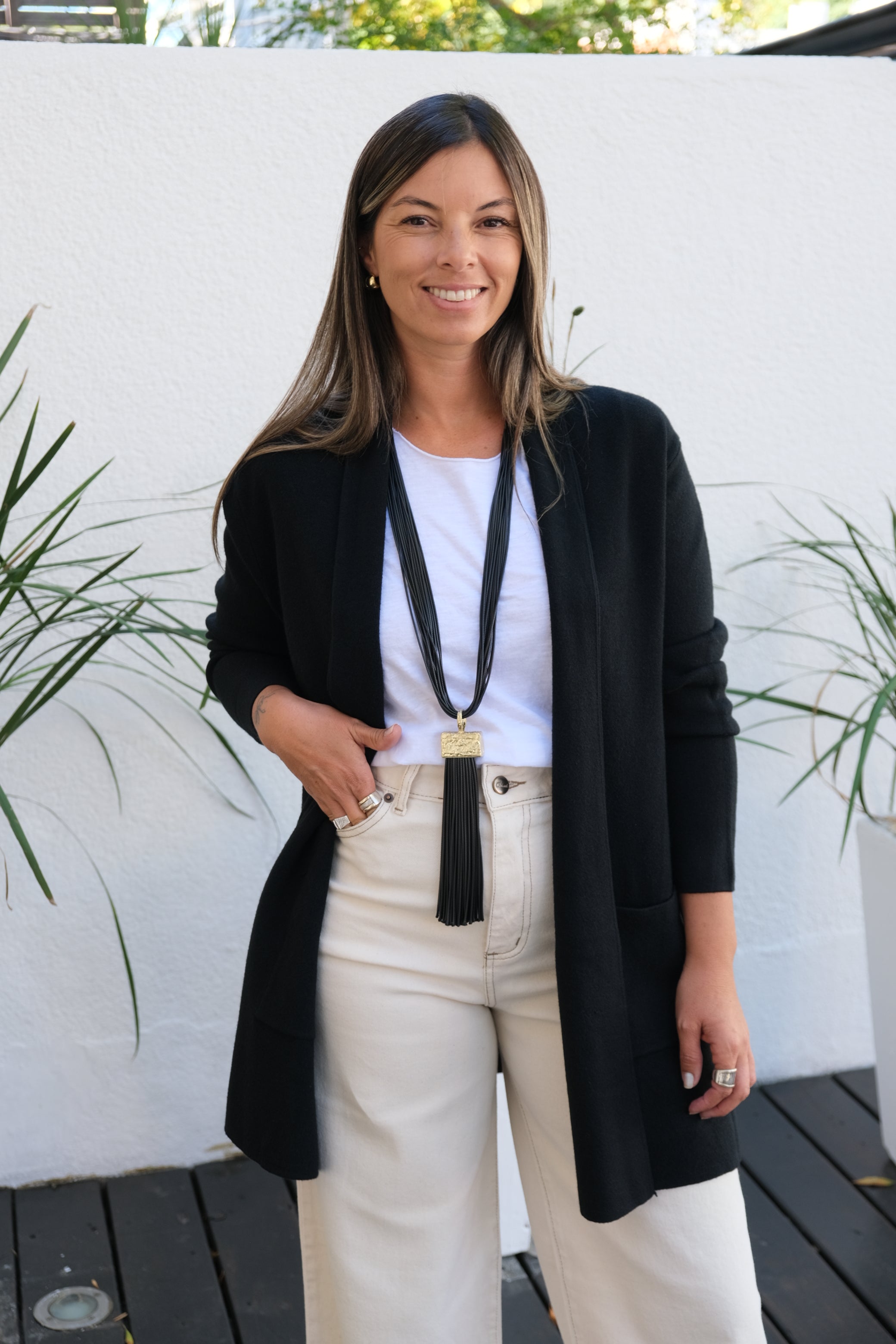 Collar Fleco Negro