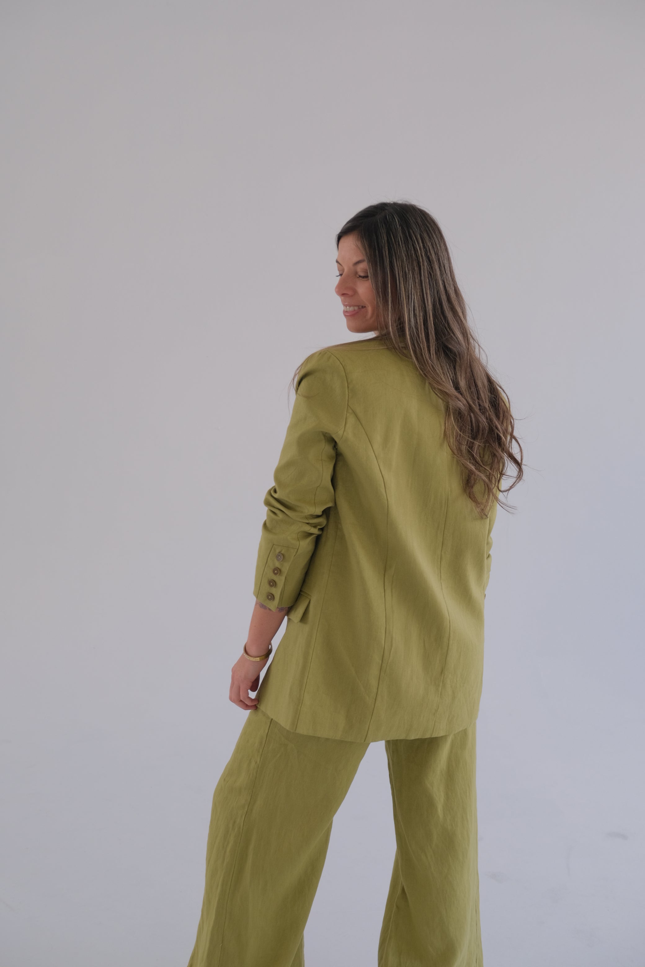 Blazer pistacho Cápsula