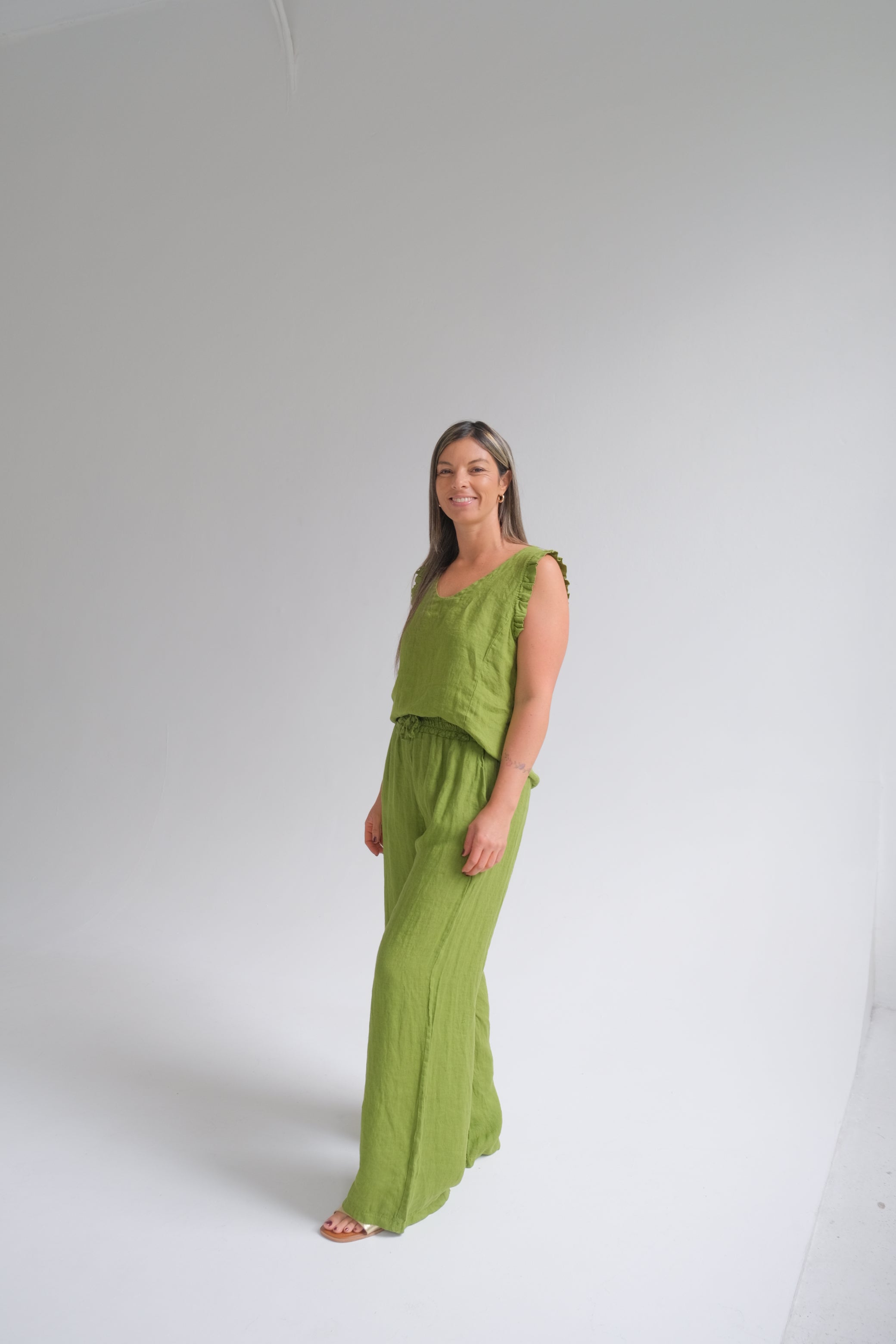 Musculosa Betiana Pistacho