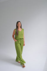 Pantalon Clio Pistacho