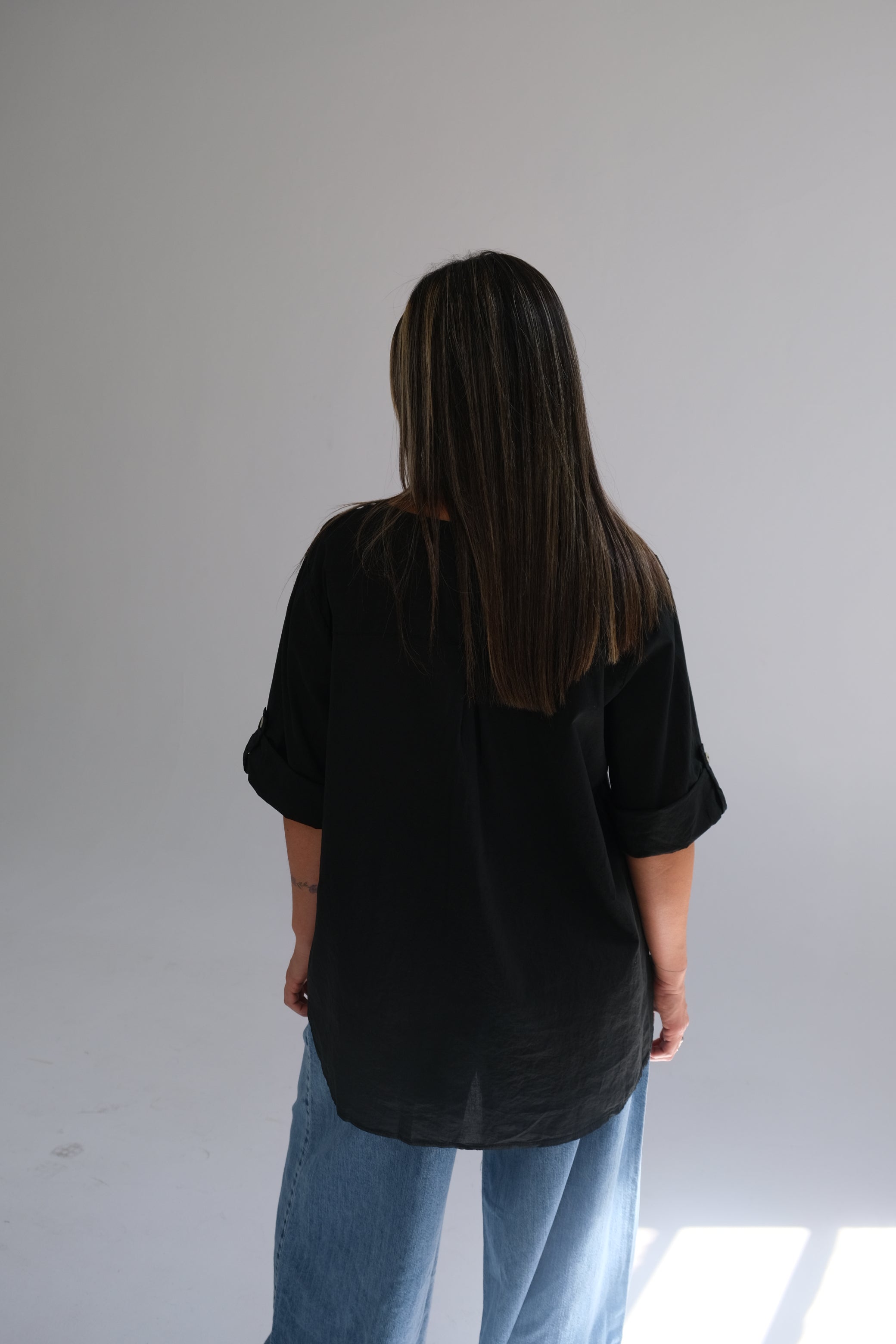 Blusa Dots Negro