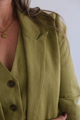 Blazer pistacho Cápsula