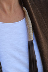 Collar Milano Chocolate