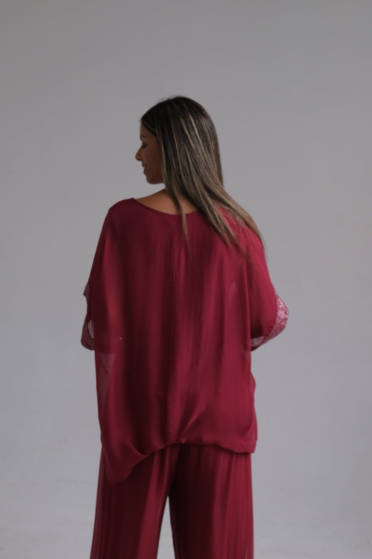 Blusa Varenna Bordo