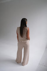 Musculosa Betiana Beige