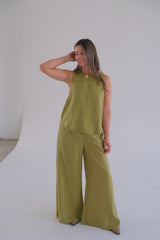 Pantalón Asia Pistacho CÁPSULA