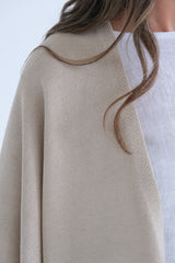 Ruana Valeriana Beige