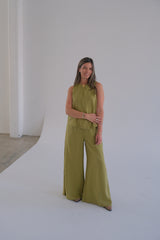 Musculosa Comodín pistacho CÁPSULA