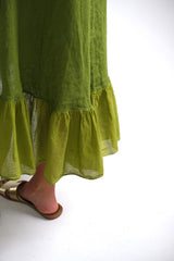 Vestido Flamenquero Pistacho