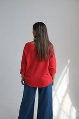 Sweater Comodín Rojo