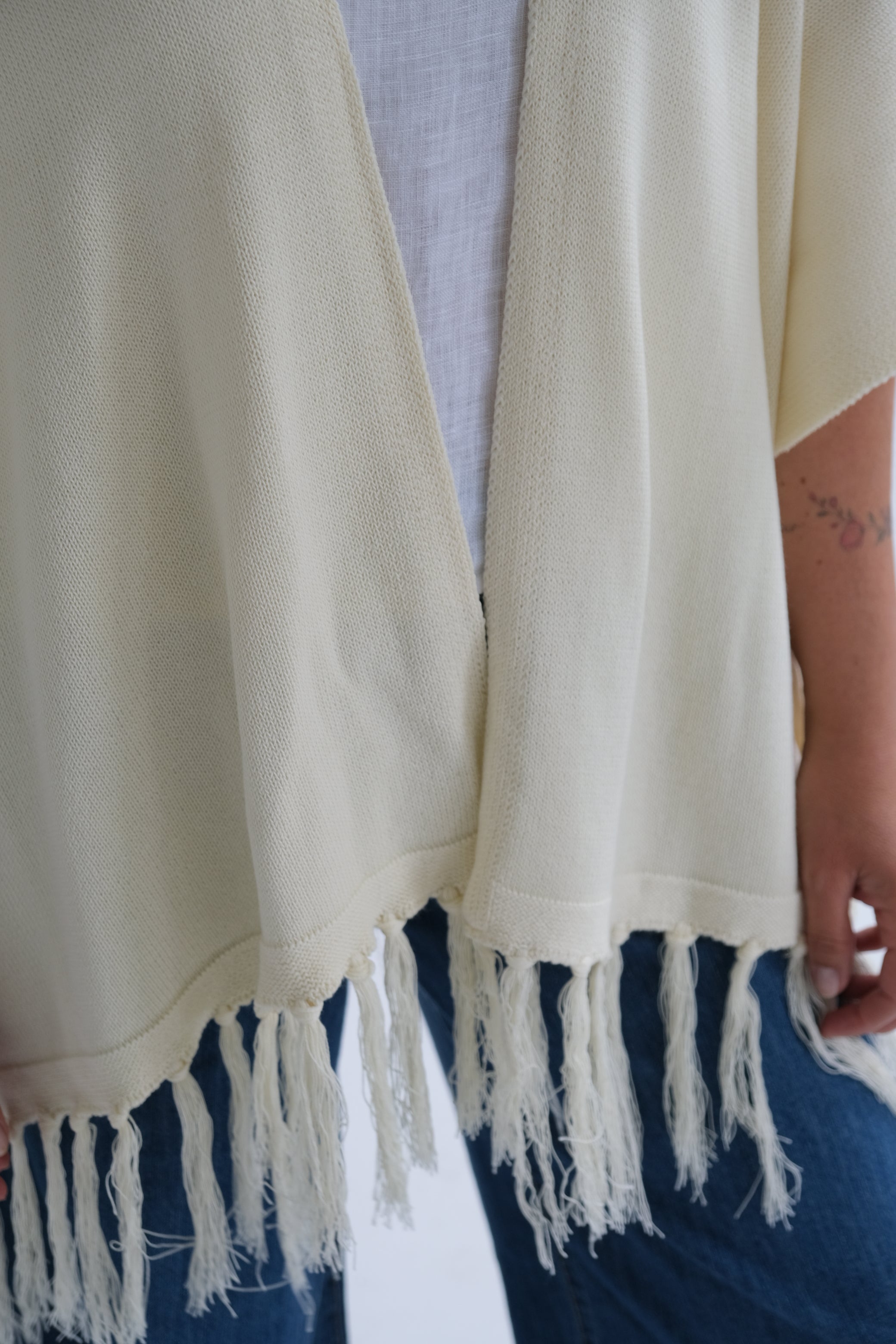 Ruana Valeriana Crudo