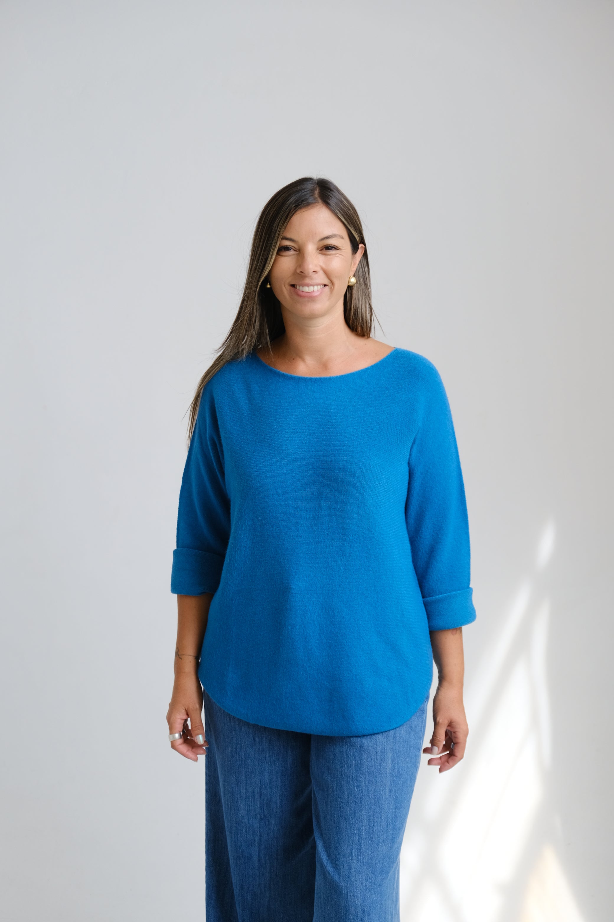 Sweater Comodín Azul Francia