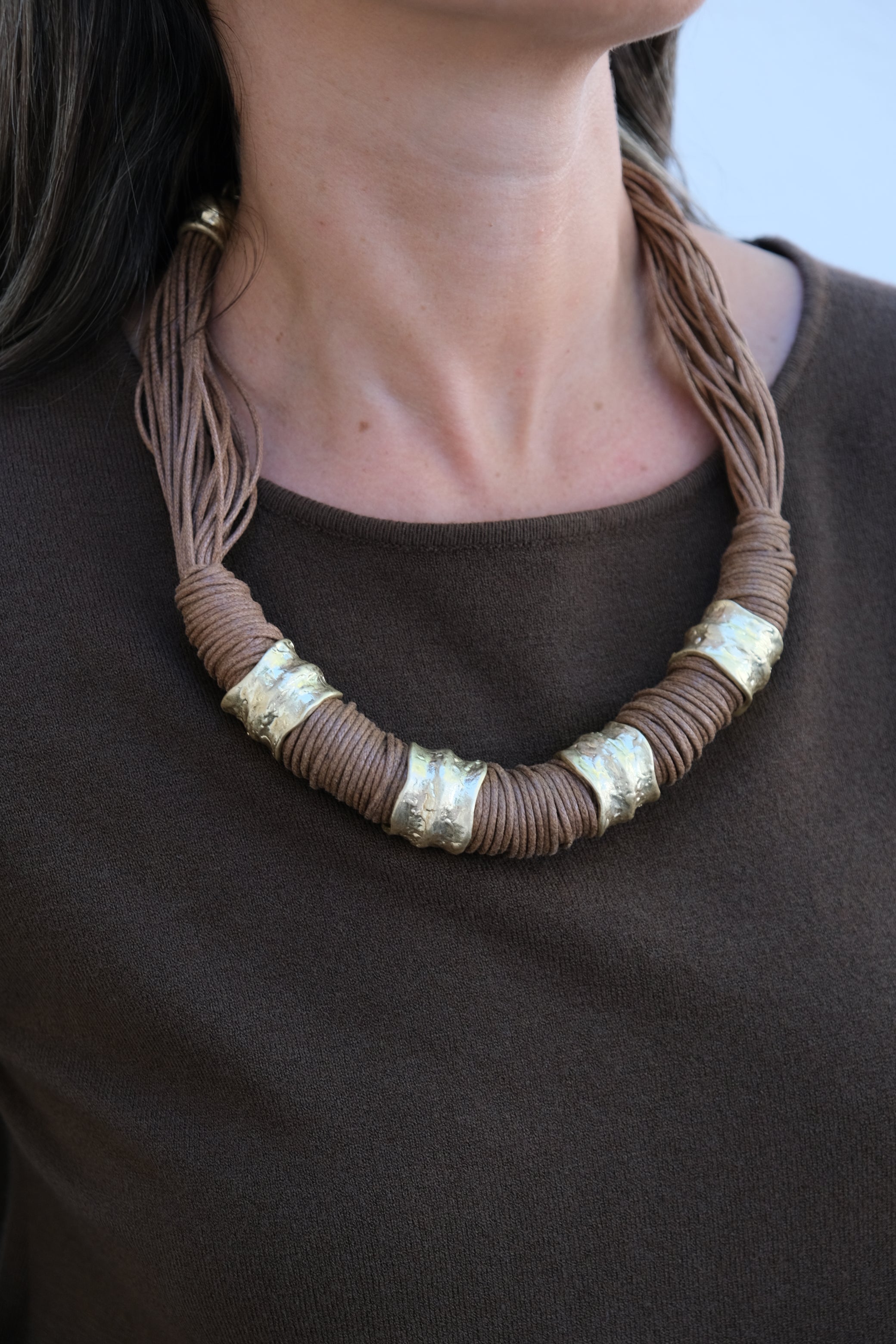 Collar Esencia Chocolate