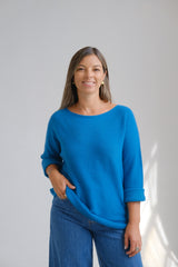 Sweater Comodín Azul Francia