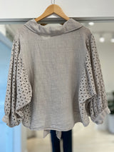 Camisa Mila beige