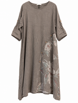 Vestido Midi visón