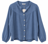 Camisa Perla Azul Jean