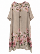 Vestido Positano beige