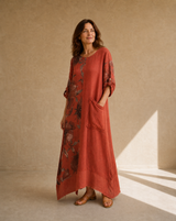 Vestido Mantra Terracota