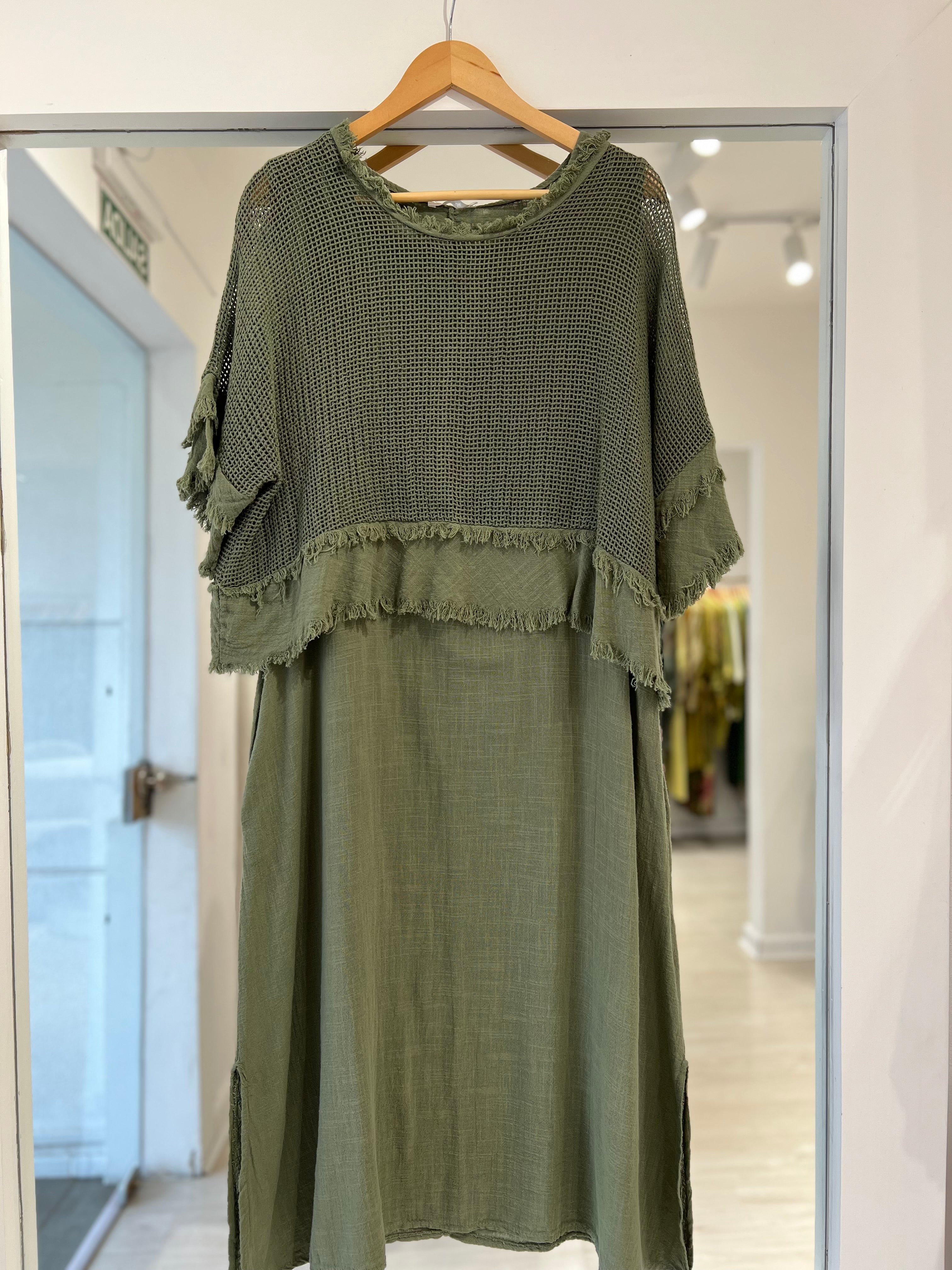 Vestido Jacinta verde