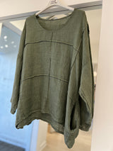 Blusa Bevagna Verde Seco