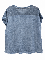 Blusa Luma Azul Jean
