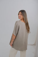 Blusa Magnolia Visón