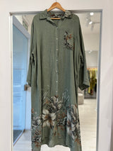 Vestido Marea verde