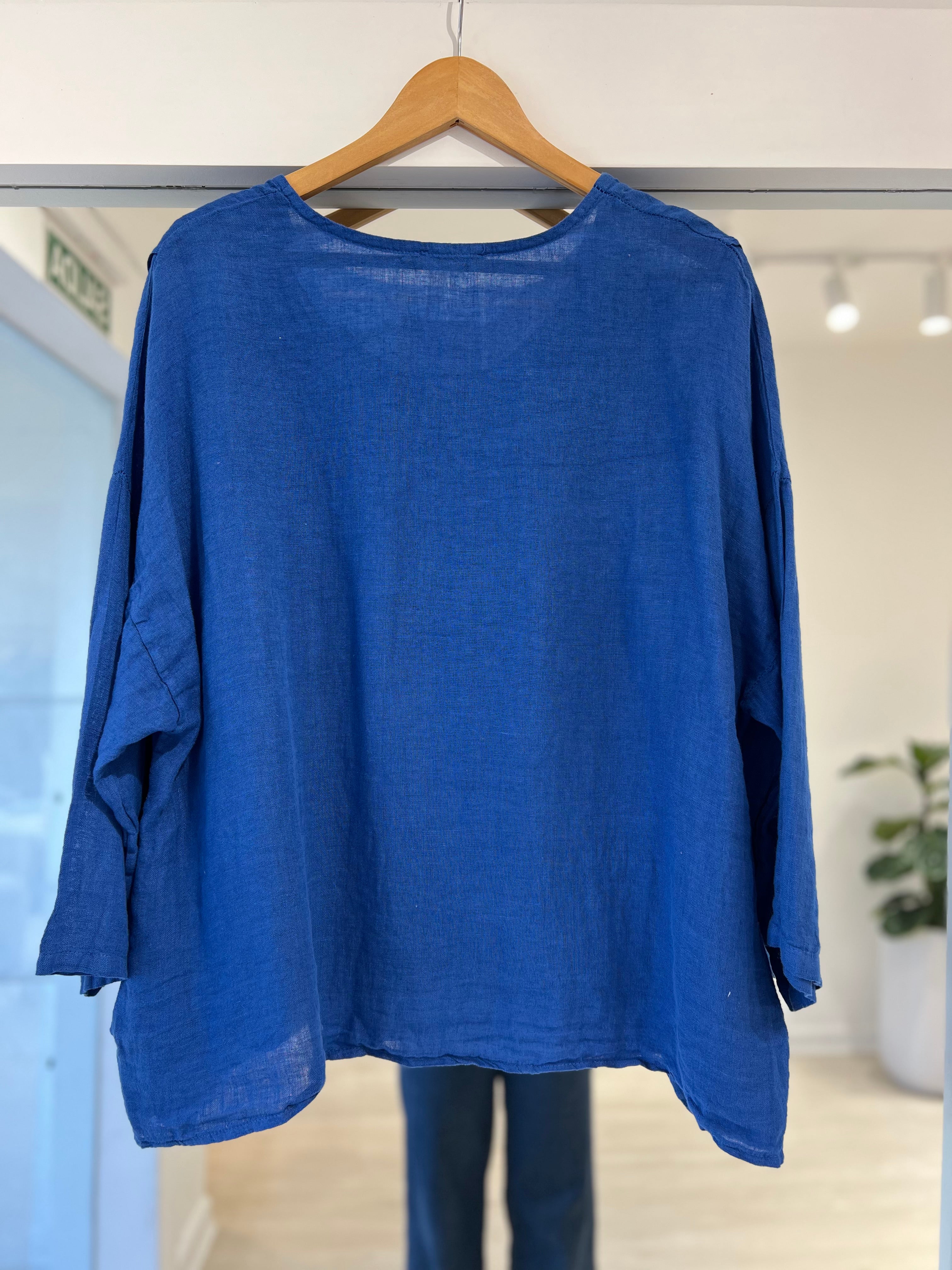 Blusa Bevagna Azul