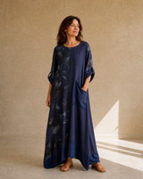 Vestido Mantra Azul Oscuro