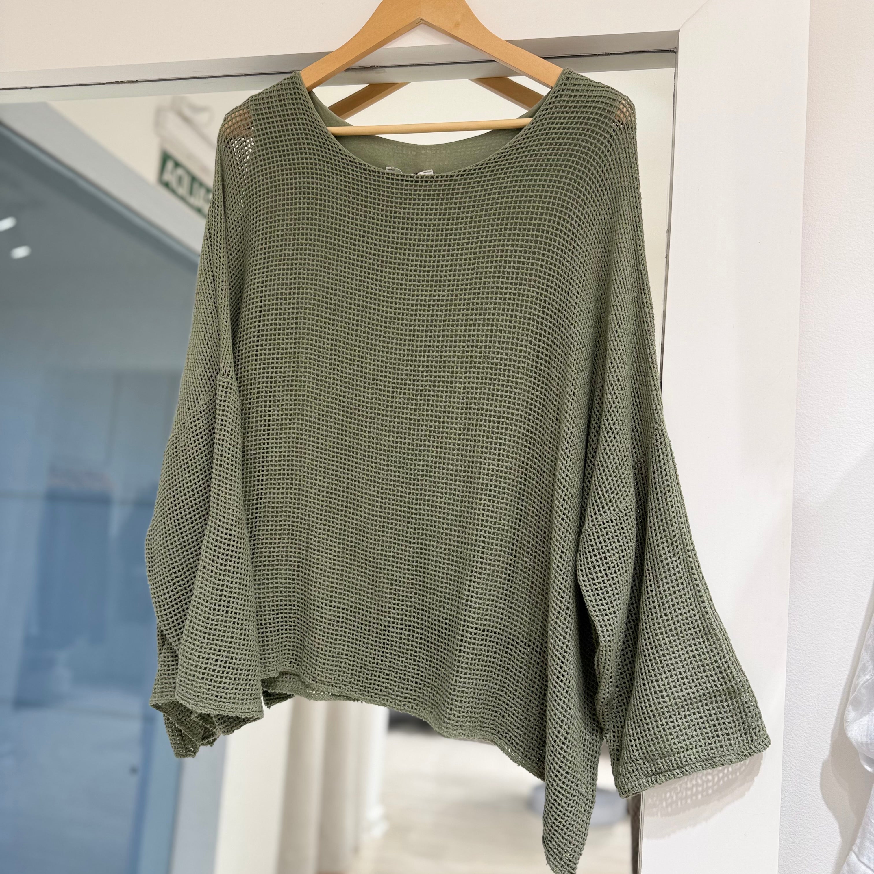 Blusa Vienna Verde Seco