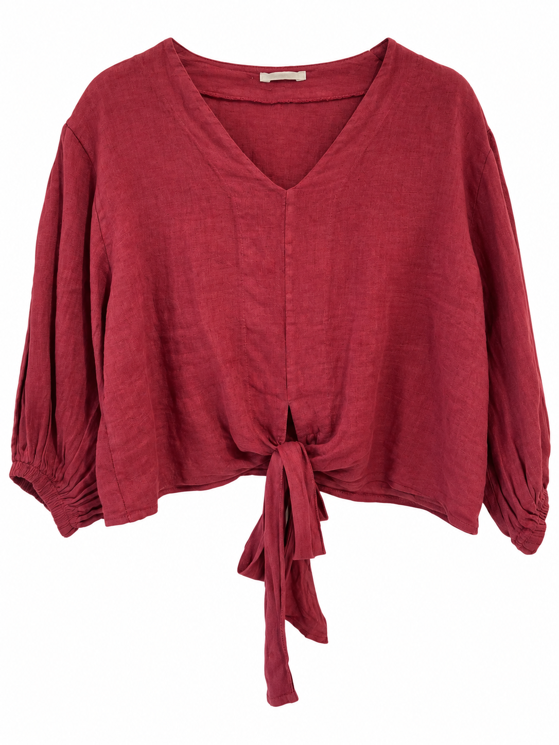 Blusa Nudo bordo