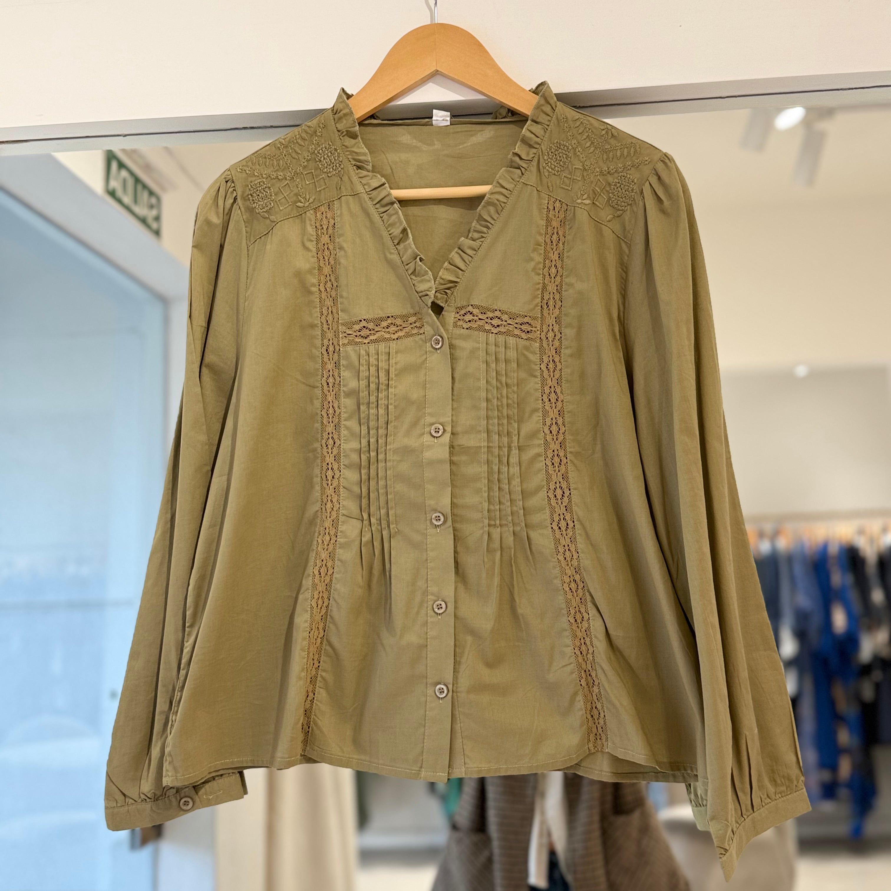 Camisa Dominica Verde