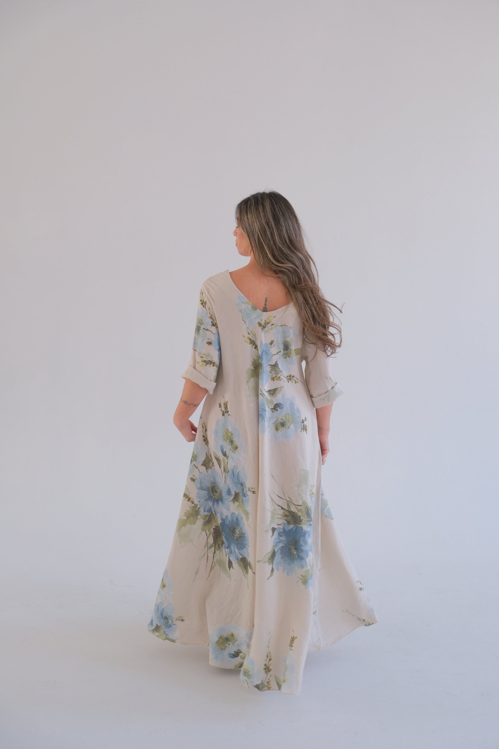 Vestido Magic ESTAMPADO Beige