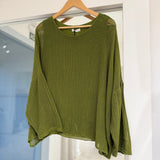 Blusa Vienna Verde Pistacho