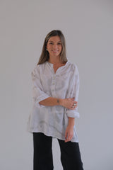 Camisa Batik Blanca