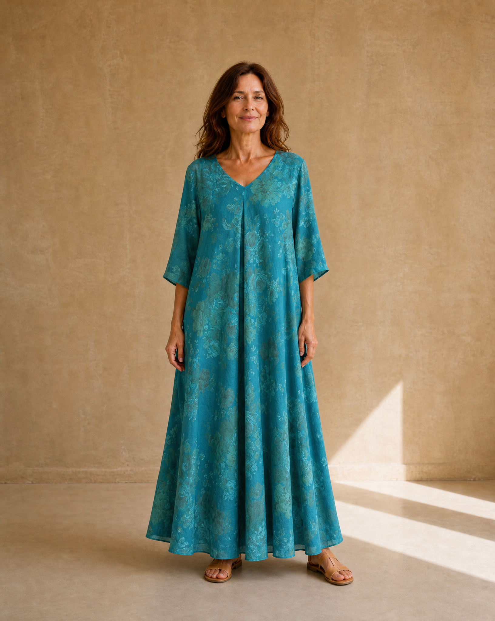 Vestido Magic Estampado Verde Esmeralda
