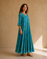 Vestido Magic Estampado Verde Esmeralda