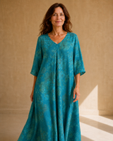 Vestido Magic Estampado Verde Esmeralda
