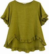 Blusa Marina verde pistacho