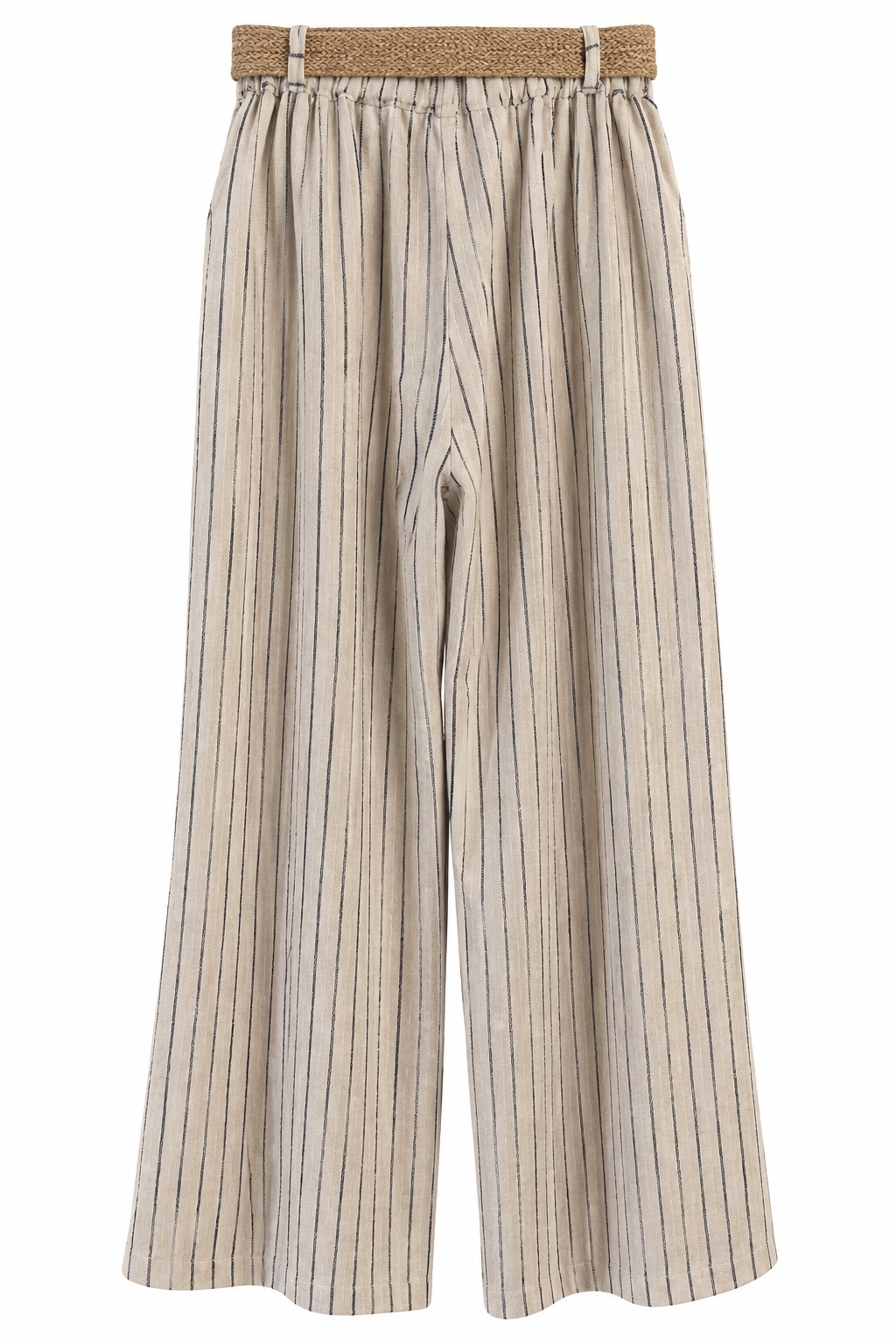 Pantalon Rayas Beige