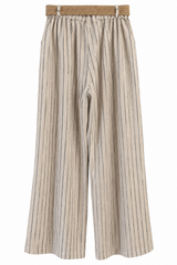 Pantalon Rayas Beige