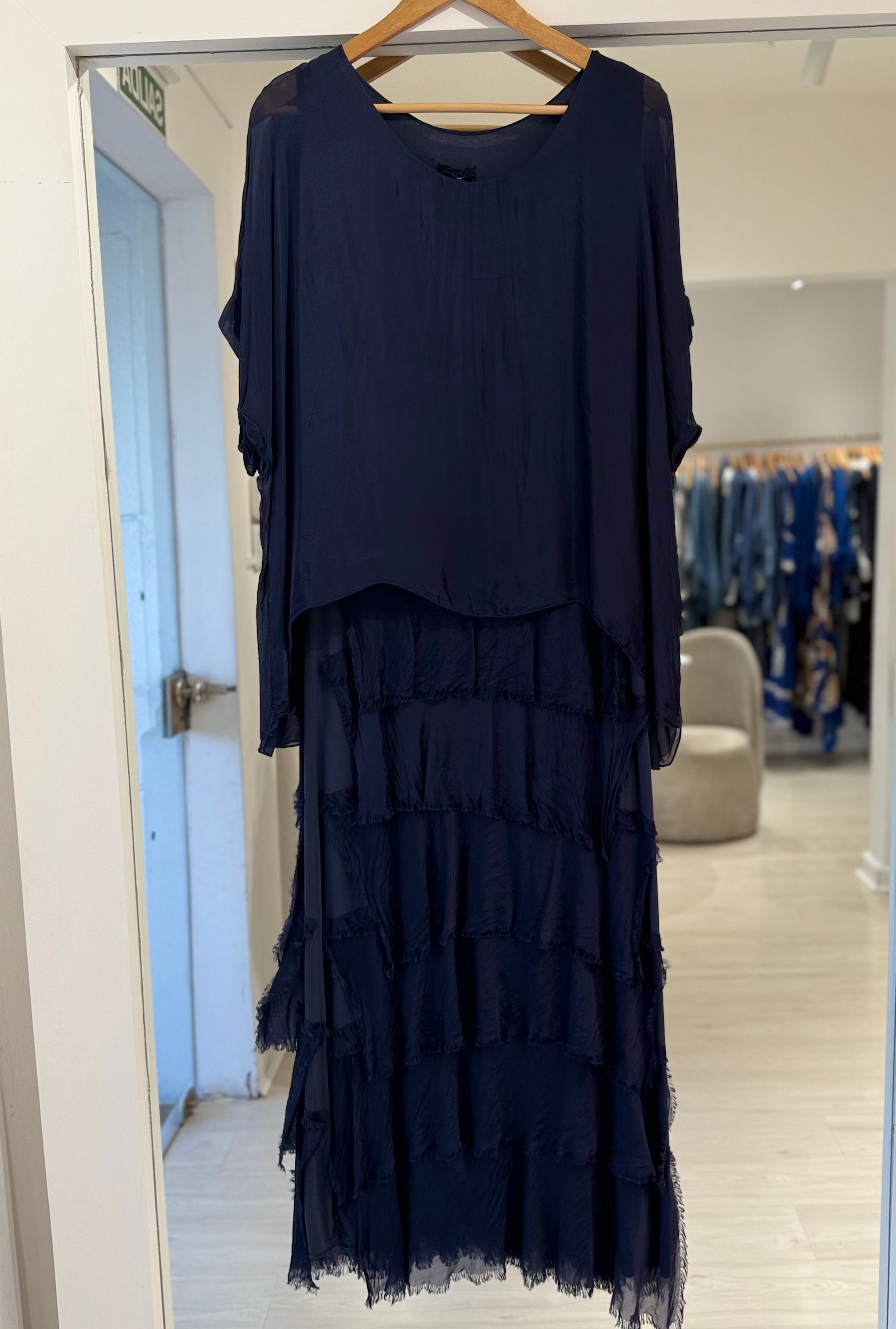 Vestido Aruba Azul Marino