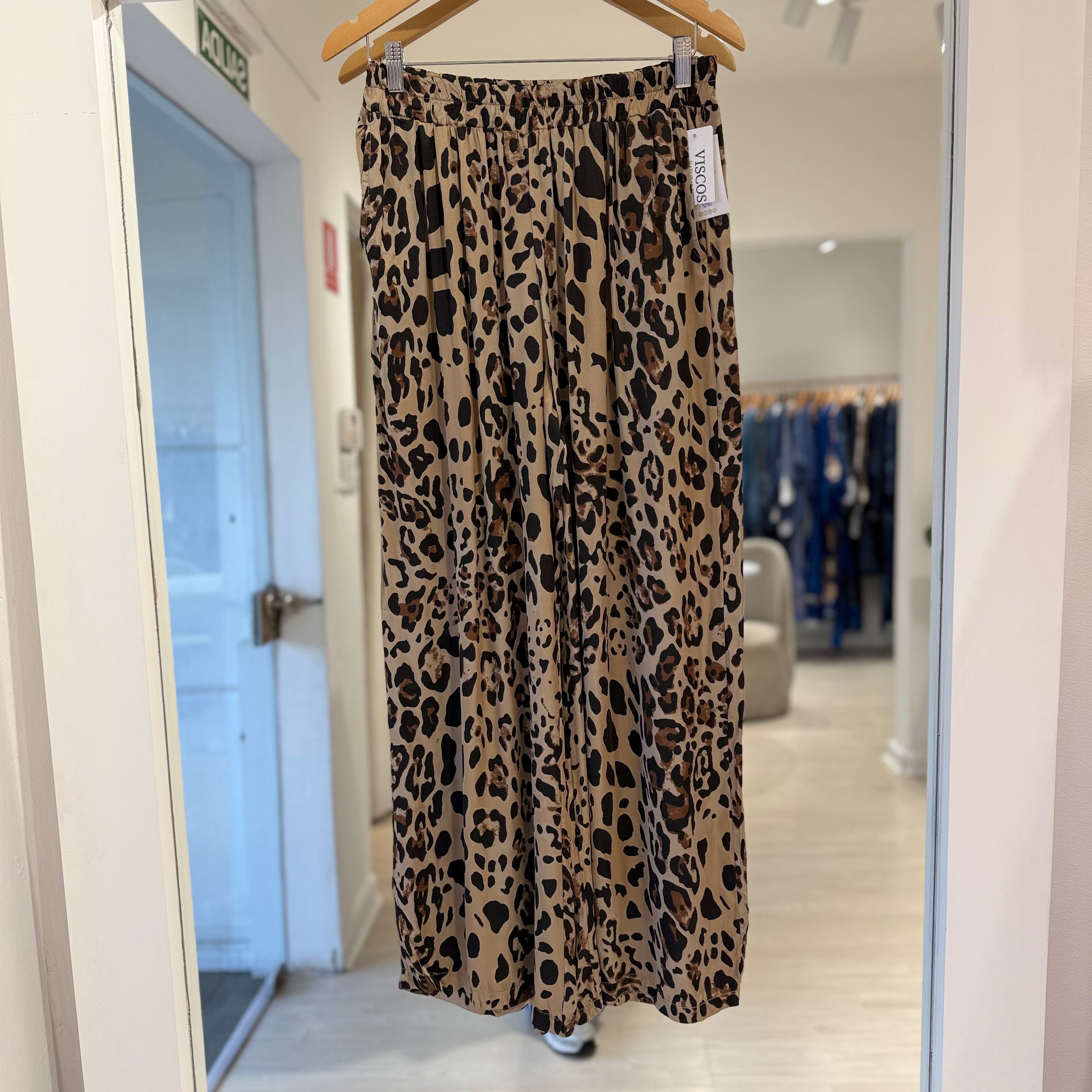 Pantalón Print Camel