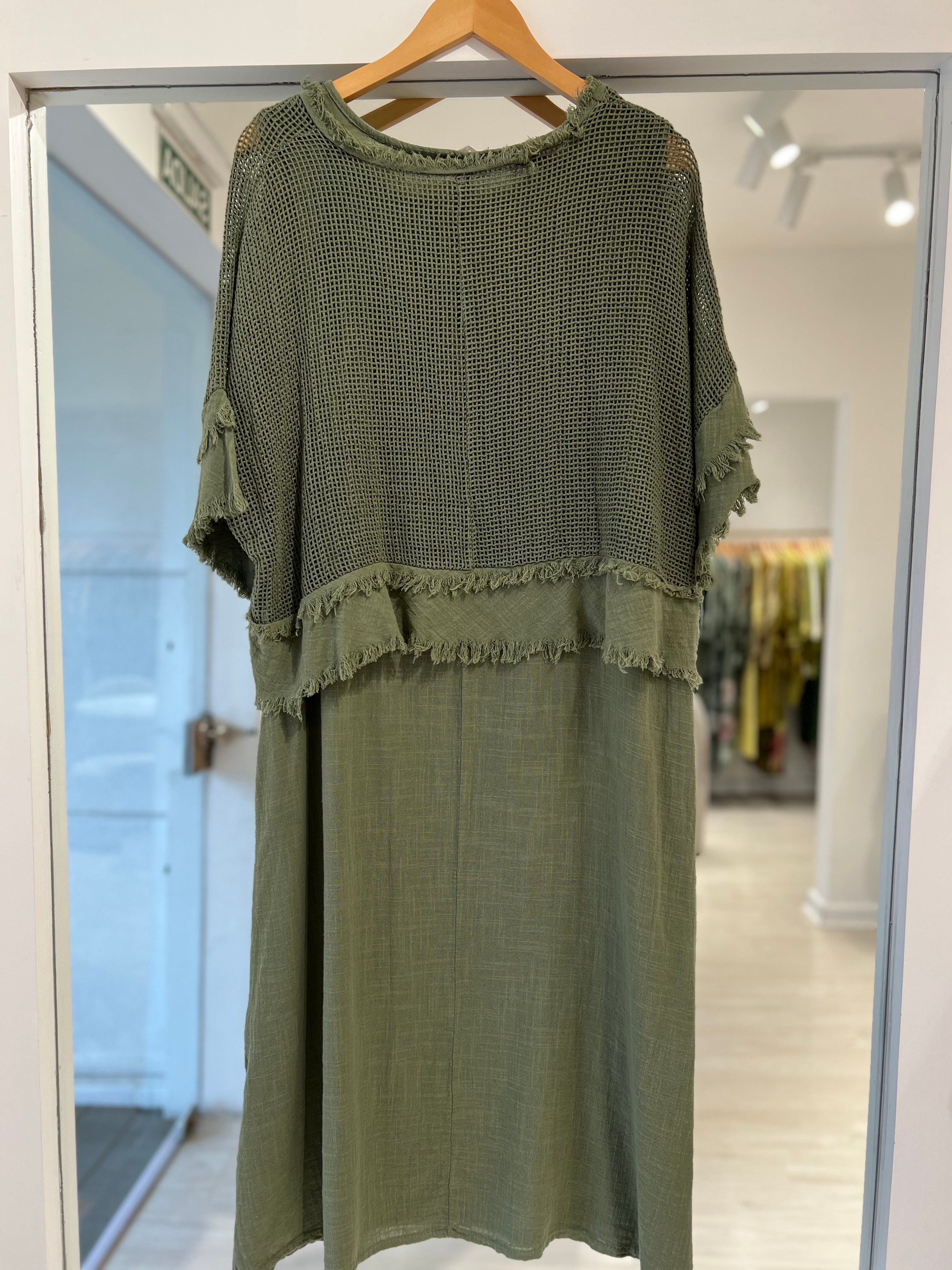 Vestido Jacinta verde